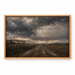 After the Storm framed canvas wall art by Keeping Sunday