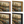 Frame finish options for Blooming Banks: natural oak, walnut, black, antiqued gold and silver