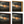 Frame finish options for Copper Raindrops: natural oak, walnut, black, antiqued gold and silver