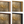 Frame finish options for Gilded Autumn: natural oak, walnut, black, antiqued gold and silver