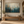Mineral Divide framed wall art in an entryway above a console table