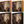 Frame finish options for October Nocturne: natural oak, walnut, black, antiqued gold and silver