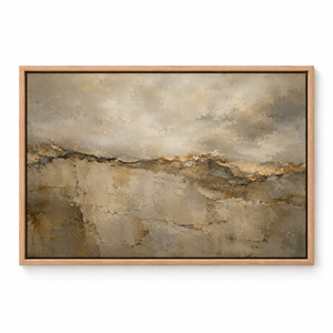 Stone & Light framed canvas wall art by Keeping Sunday