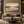 The Great Divide framed wall art in a black frame in a modern living room