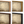 Frame finish options for The Muted Way: natural oak, walnut, black, antiqued gold and silver