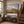 The Prairie framed wall art in an entryway above a console table